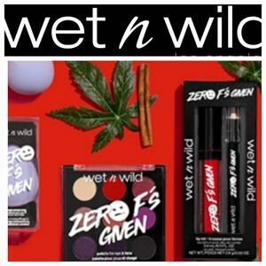 Wet-N-Wild Zero F's Given Pigment Palette, Lip Kit, & Color Changing Sponge Lot
